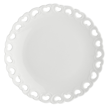 LA PORCELLANA BIANCA VALENTINO Zdobiony talerz 10 cm
