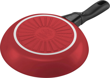 BALLARINI CAPRERA Patelnia płytka 26 cm czerwona