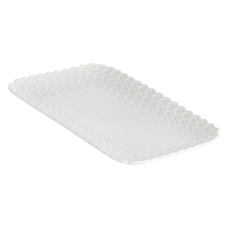 LA PORCELLANA BIANCA MOMENTI Taca do serwowania 20 x 13 cm