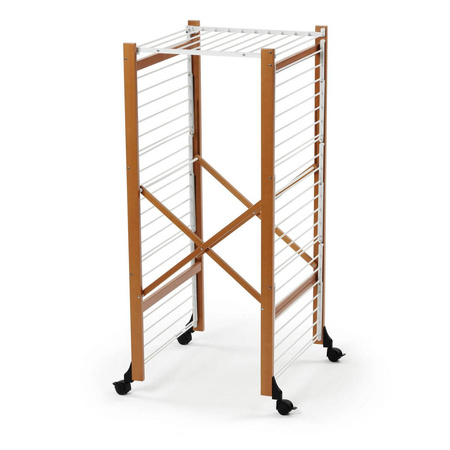 ARREDAMENTI AQUILONE Suszarka na pranie - 132 x 67 cm, Brązowy