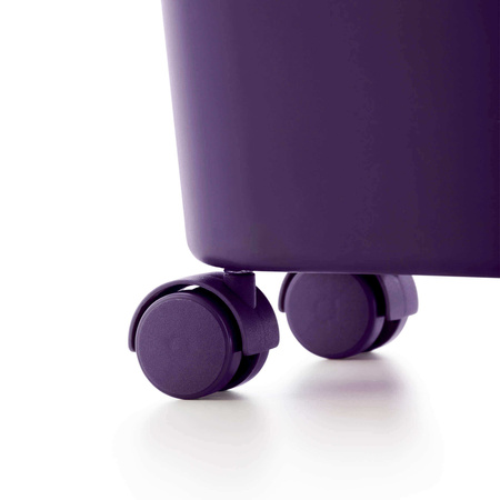 MERY Prostokątne wiadro na kółkach z wyciskaczem 20 ltr