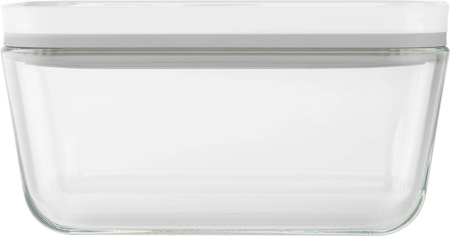 ZWILLING FRESH & SAVE Szklany pojemnik prostokątny 0.35 ltr, szary