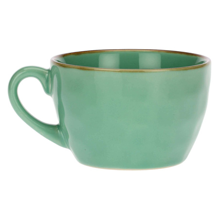 ROSE&TULIPANI CONCERTO VERDE ACQUA Zestaw 4 kubków śniadaniowych 420 ml