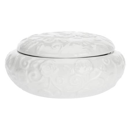 LA PORCELLANA BIANCA FLORENTINA Pojemnik z pokrywką 12.5 cm