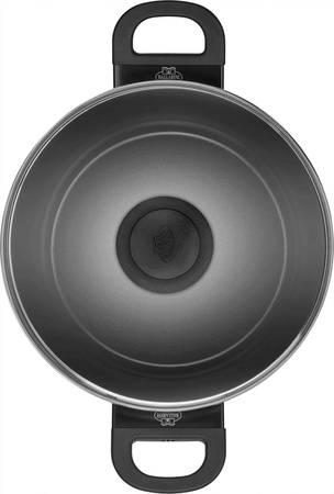 BALLARINI CAPRERA Garnek 2H z pokrywką 24 cm niebieski