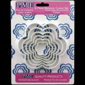 PME Wykrawaczki do ciastek kwiaty (6 sztuk)