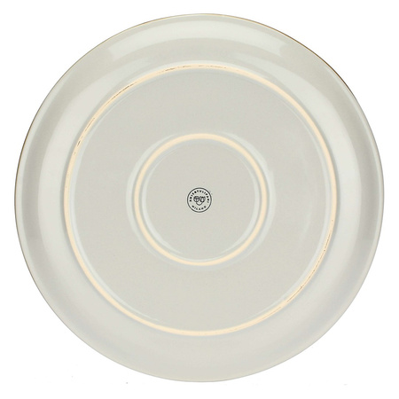 ROSE&TULIPANI CONCERTO GRIGIO PERLA Zestaw 2 talerzy 33 cm