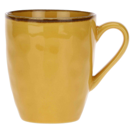 ROSE&TULIPANI CONCERTO OCRA Zestaw 4 kubków z uchwytem 430 ml