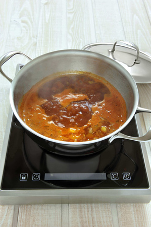 DEMEYERE ATLANTIS 7 Patelnia głęboka 2H z pokrywką 24 cm