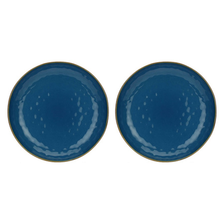 ROSE&TULIPANI CONCERTO BLU AVIO Zestaw 2 misek okrągłych 30 cm
