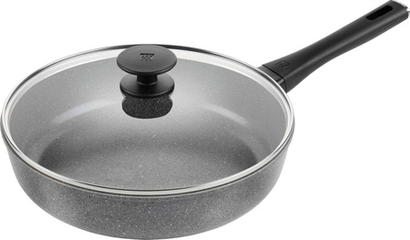 ZWILLING TERRENO PLUS Patelnia sauté z pokrywką - 28 cm, Szary