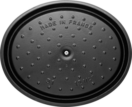 STAUB LA COCOTTE Garnek żeliwny owalny 2.35 ltr, niebieski