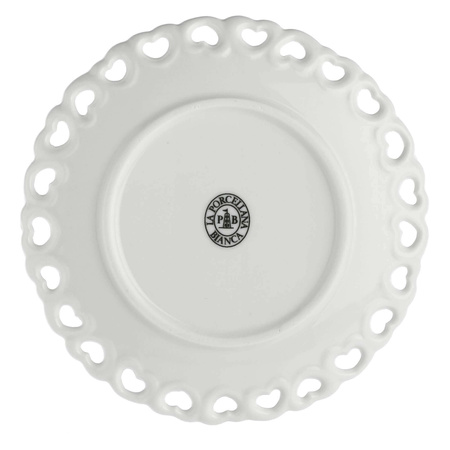 LA PORCELLANA BIANCA VALENTINO Zdobiony talerz 10 cm
