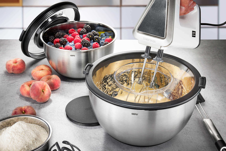 GEFU MUOVO Zestaw 2 mis z pokrywką