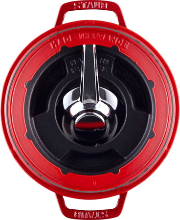 STAUB Zestaw do fondue 20 cm, czerwony