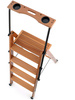 ARREDAMENTI TUSCANIA 4 Drabina - 162 x 50 cm, brązowy
