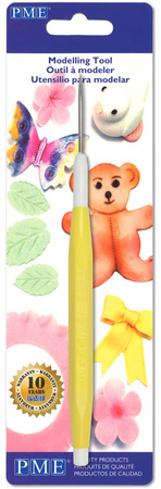 PME Narzędzie modelarskie z ostrą metalową końcówką 15 cm żółty