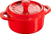STAUB GIFT GIVING 4x mini cocotte okrągły 10 cm, czerwony