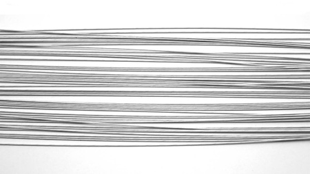 PME Drut florystyczny powlekany biały 0.64 mm (50 sztuk)