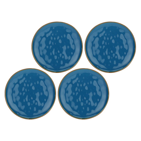 ROSE&TULIPANI CONCERTO BLU AVIO Zestaw 4 talerzy do sałatek 20 cm