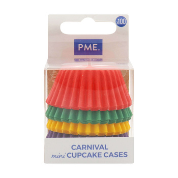 PME Papilotki do babeczek (100 sztuk) wielokolorowy
