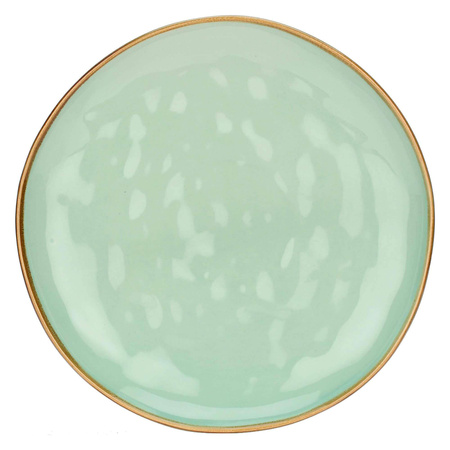 ROSE&TULIPANI CONCERTO VERDE ACQUA Zestaw 4 talerzy obiadowych 27 cm
