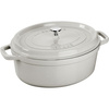 STAUB LA COCOTTE Garnek żeliwny owalny 4.2 ltr, truflowy