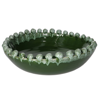 RITUALI DOMESTICI REGINALDO Podstawka pod doniczkę 31.5 cm zielona