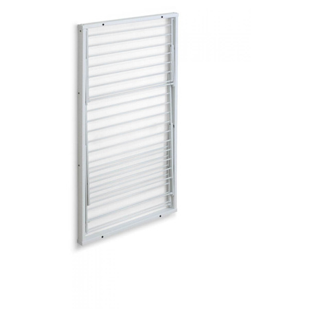 ARREDAMENTI KARIM Naścienna suszarka na pranie - 63 x68 cm, Biały