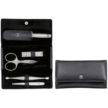 ZWILLING TWINOX Zestaw do manicure – czarne skórzane etui, 5 elementów