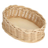 LA PORCELLANA BIANCA MIDOLLINO Wiklinowy kosz na naczynie do zapiekania królik 16 x 11 cm