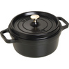 STAUB LA COCOTTE Garnek żeliwny okrągły 2.6 ltr, czarny