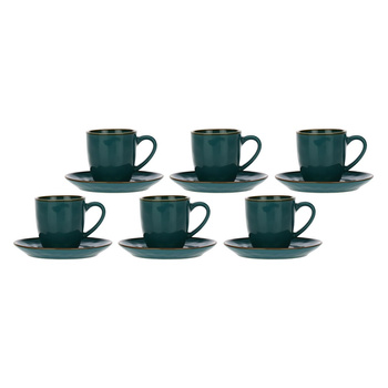 ROSE&TULIPANI CONCERTO OTTANIO Zestaw 6 filiżanek do espresso 90 ml