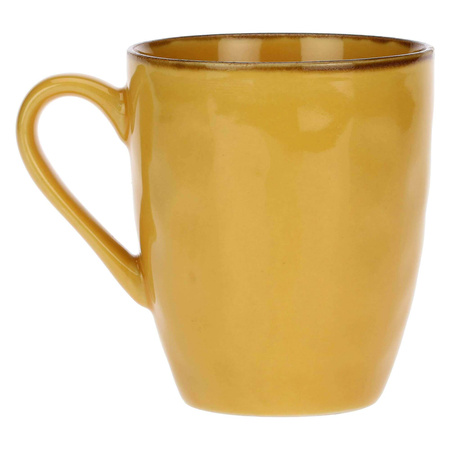 ROSE&TULIPANI CONCERTO OCRA Zestaw 4 kubków z uchwytem 430 ml