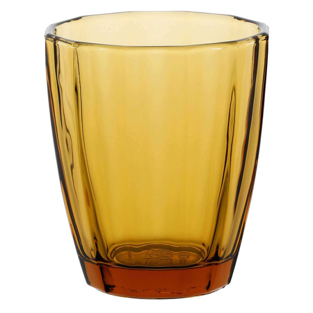ROSE&TULIPANI AMAMI Zestaw 6 szklanek 320 ml bursztynowy