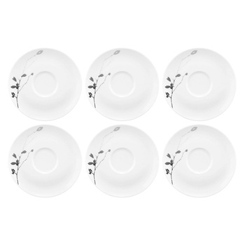 SELTMANN LIBERTY DARK ROSE HIP Zestaw 6 spodków 16.5 cm