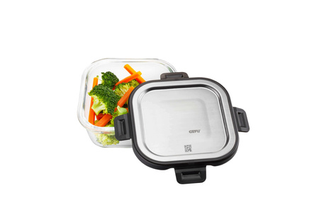 GEFU MILO Pojemnik do przechowywania kwadratowy 500 ml