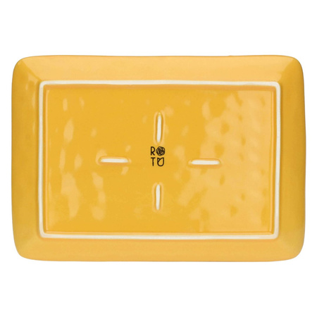 ROSE&TULIPANI CONCERTO OCRA Zestaw 2 tac prostokątnych 27 x 19 cm