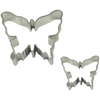 PME Zestaw 2 metalowych foremek motyl
