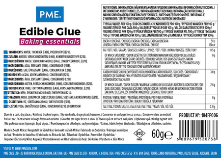 PME Klej spożywczy w żelu 60 g
