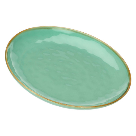 ROSE&TULIPANI CONCERTO VERDE ACQUA Zestaw 2 półmisków okrągłych 32 cm