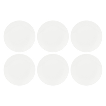 LA PORCELLANA BIANCA ESSENZIALE Zestaw 6 talerzy obiadowych 27 cm