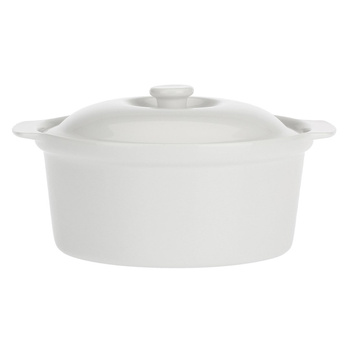 LA PORCELLANA BIANCA CORTONA Okrągła waza z pokrywą 28 cm