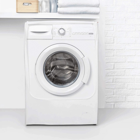 RAYEN Pokrowiec na pralkę ładowaną od przodu, biały