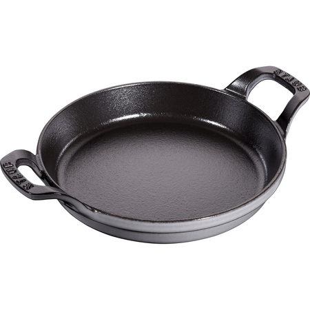 STAUB Okrągłe mini naczynie do pieczenia i zapiekania 20 cm, szary
