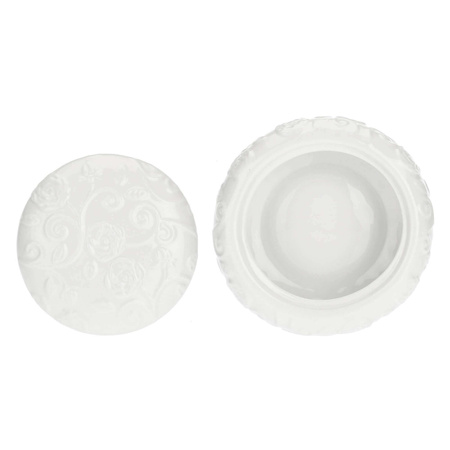LA PORCELLANA BIANCA FLORENTINA Pojemnik z pokrywką 10 cm
