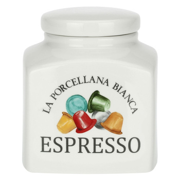 LA PORCELLANA BIANCA CONSERVA Pojemnik na kapsułki do espresso 1.8 ltr