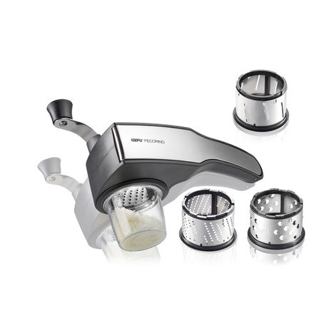 GEFU PECORINO Młynek do sera/czekolady + 3 tarki