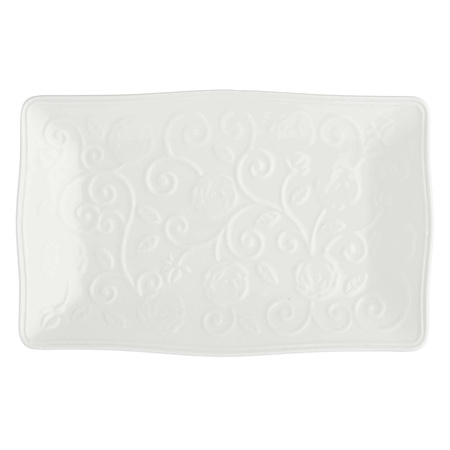 LA PORCELLANA BIANCA FLORENTINA Taca do serwowania 20 x 12 cm