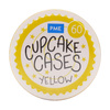 PME Papilotki do pieczenia babeczek (60 sztuk) żółty